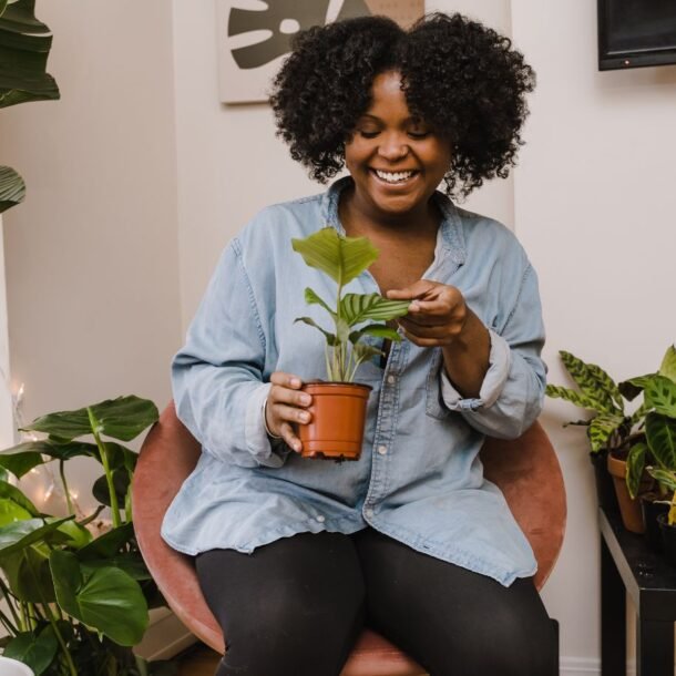 personal growth and self improvement while growing plants.