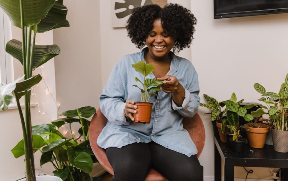 personal growth and self improvement while growing plants.