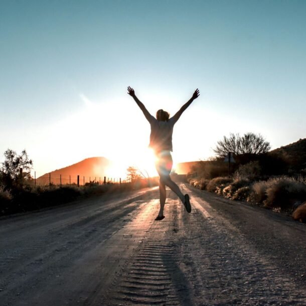 Person pushing through resistance to build consistent habits without motivation