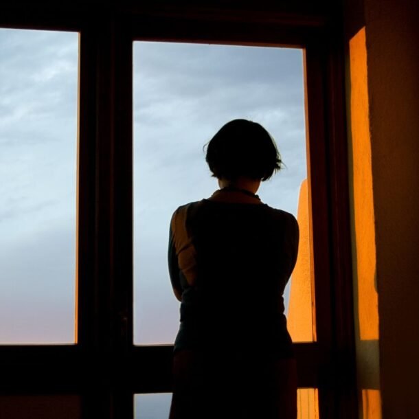 Person reflecting deeply and understanding how your beliefs affect your behavior
