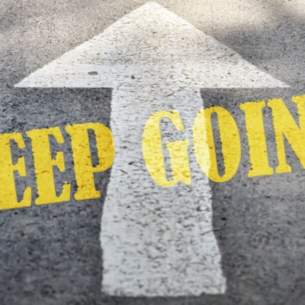 Person frustrated with lack of progress and wondering why you stop when you don’t see results