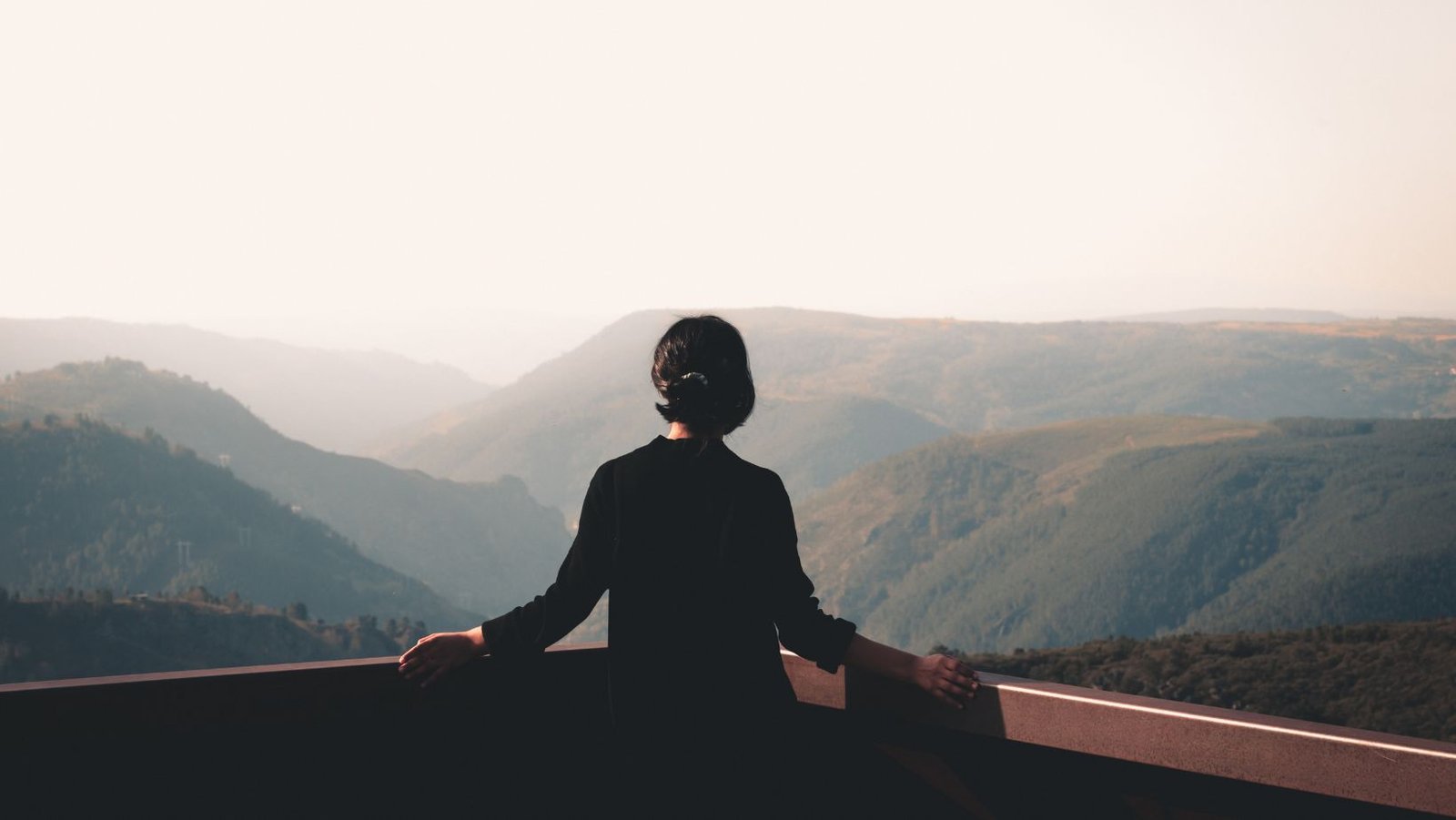 Individual walking into uncertainty and learning to act without feeling ready. why you wait until you feel ready.