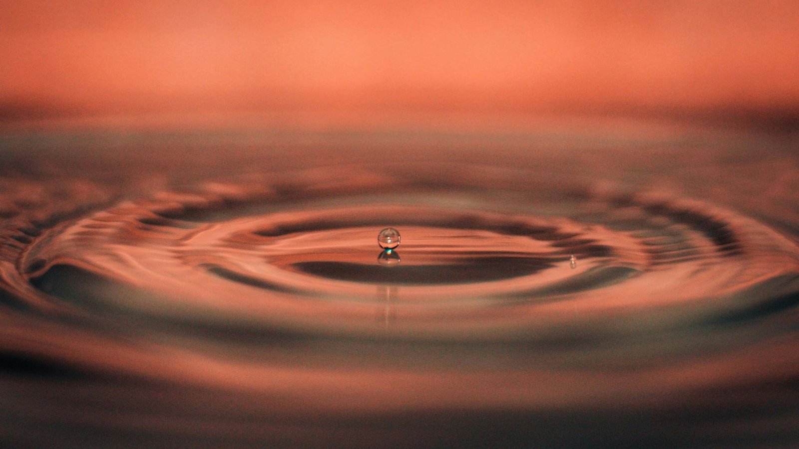 a water drop representing a micro habit.